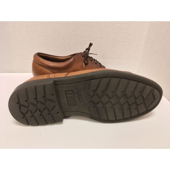 Frye 9 Brown Leather Lace Up Casual Business Occasion Dress Oxford Shoes main image 4